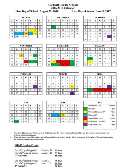 Caldwell University Calendar